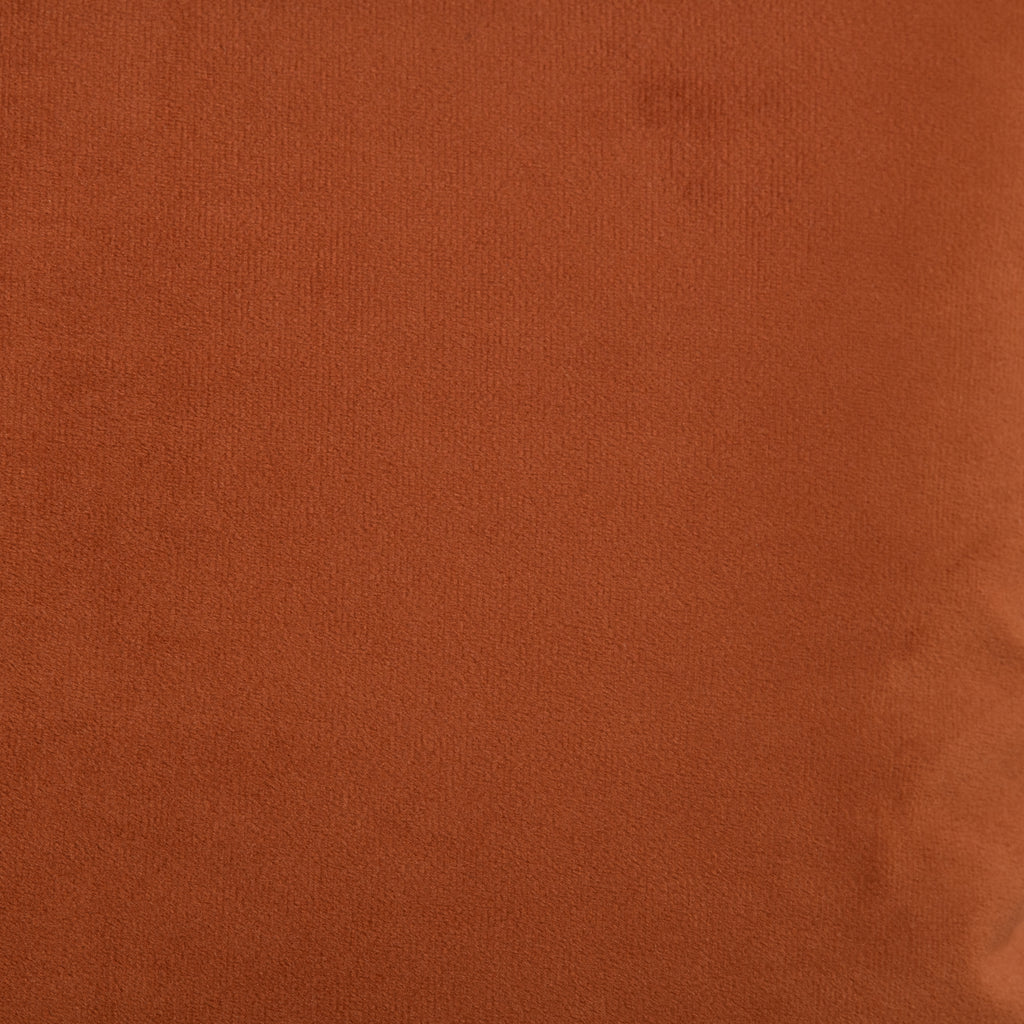 Funda De Cojín Cooper Terracota Felpa 44x44