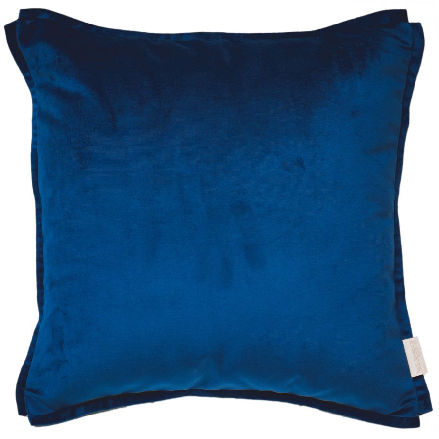 Funda De Cojín Pestaña Azul 44x44